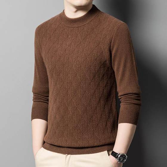 DL7833-Y Winter Men's Velvet Cardigan Thickened Middle-aged Men's Round Clothes Casual Collar Sheep Warm Sweater Knitted Sweater
DL7833-Y Winter Men's Velvet Cardigan Thickened Middle-aged Men's Round Clothes Casual Collar Sheep Warm Sweater Knitted Sweater