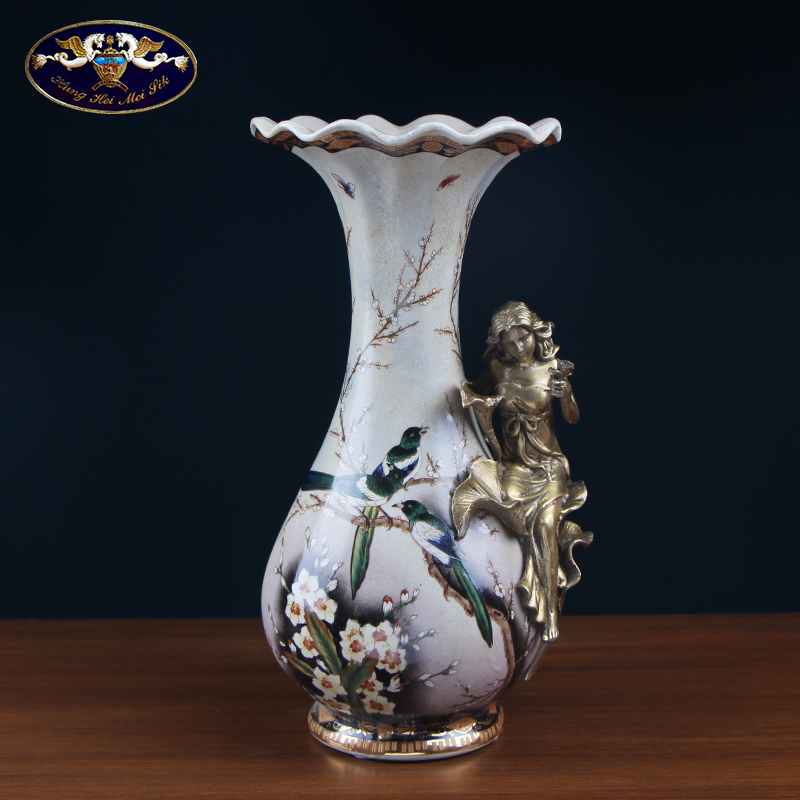 European creative vase furnishing articles sitting room flower arranging American TV ark, decoration home decoration ceramic arts and crafts