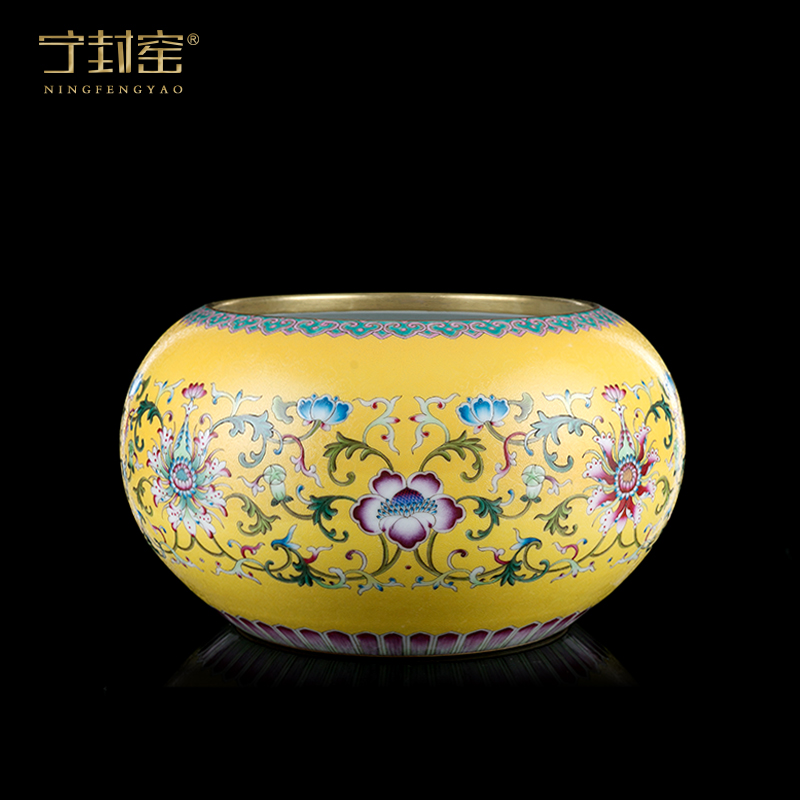 Better sealed up with pure manual imitation the qing qianlong items archaize ceramic furnishing articles orphan works phase [31]