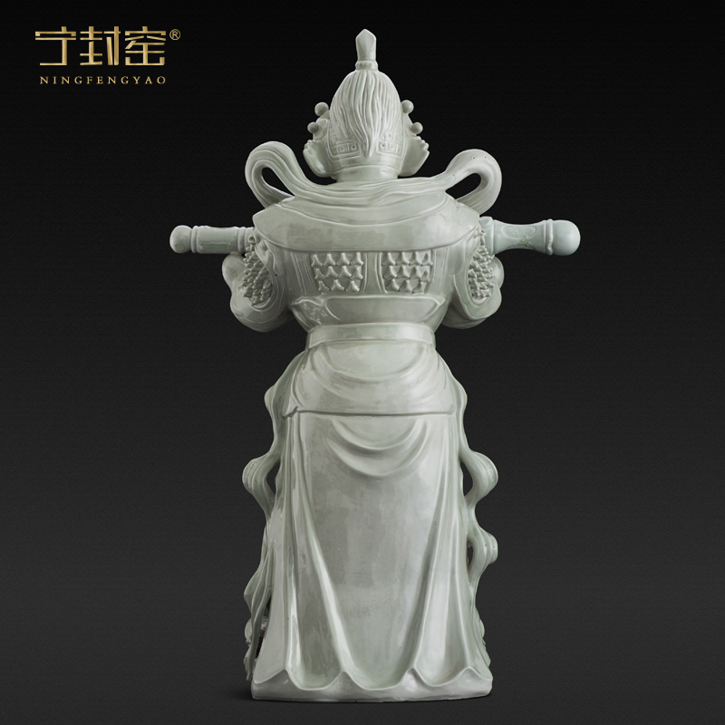 Better sealed up with jingdezhen furnishing articles WeiTuo bodhisattva figure household ceramics handicraft Buddha its