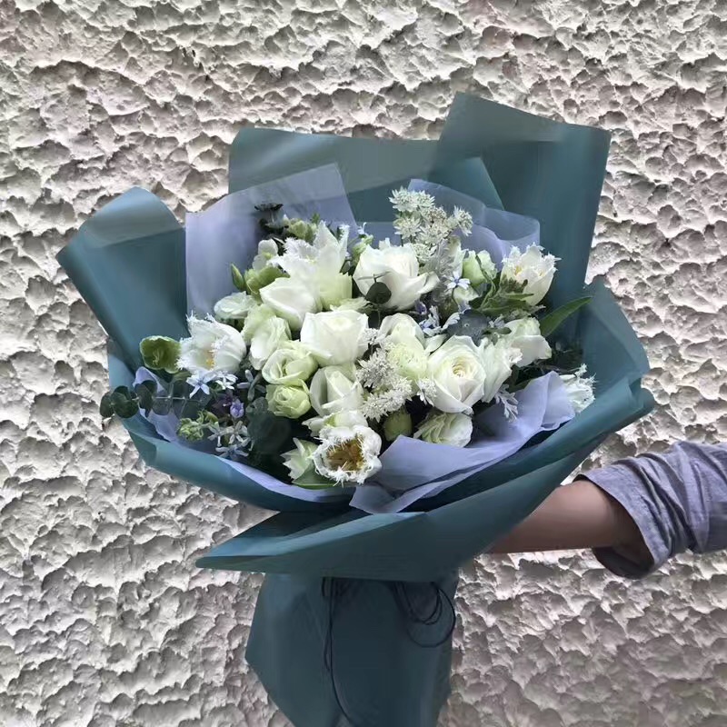 南昌桔梗同城v桔梗花束花店韩式送花送女朋友女生闺蜜生日玫瑰上门_7折说说鲜花拽图片