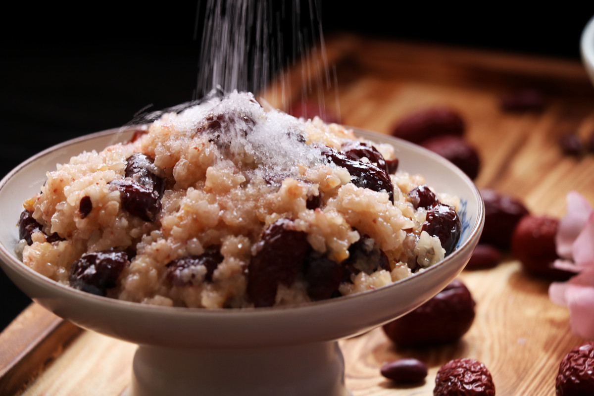 看热剧那年花开月正圆,学陕西小吃甑糕