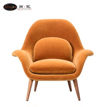 Simplified little cool designer chair personality fashion lazy sofa pibu art small hobby lounge lounge recreational chair