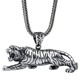 Tiger의 3 차원 호랑이 펜던트 타이거 해의 해의 해의 해의 Sterling Silver Men 's Domineering 개인 목걸이 작은 장식용 자동차 펜던트 남자 친구에게 선물 Tiger의 3 차원 호랑이 펜던트 타이거 해의 해의 해의 해의 Sterling Silver Men 's Domineering 개인 목걸이 작은 장식용 자동차 펜던트 남자 친구에게 선물