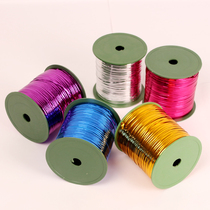Golden wire rope grinding belt wire handmade wire flower packaging material