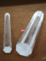 High transparent organic glass acrylic solid hexagonal aniseed bar pressure Jacques force pmmm six-party eight-sided stick column stick