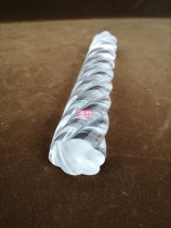 High transparent organic glass acrylic solid threaded rod pressure Jacques force pmmm plum stick column 10mm20mm