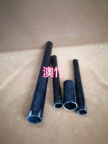 Real colour overdraft black organic glass acrylic hollow tube machined Jacques force pmmm black tube cylinder acrylic