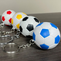 2022 Qatar World Cup Small Football Key Buckle Men and Women Key Hanging Football Souvenir Creative Gift