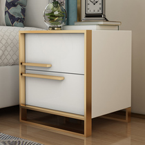 Chuvan Nordic Bed Head Cabinet Brief About Modern Bedroom Personality Lockers Shake-Ins Wind Light Lavish Simple Containing Cabinet