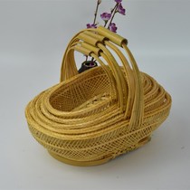 Handmade bamboo basket bamboo basket