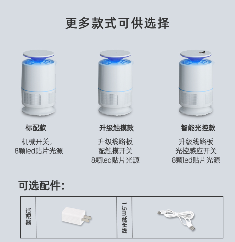 重磅返场【佰事净】家用灭蚊灯