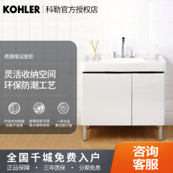 Kohler K-45764 Silvi bathroom cabinet simple modern Silvi basin cabinet special offer door-type mirror cabinet