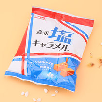 Japanese imported snack Morinaga French rock salt thick caramel milk toffee bag 92g