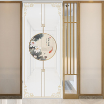 Shading roller blinds bedroom door curtains lifting partition curtains living room electric screen curtains modern minimalist office curtains