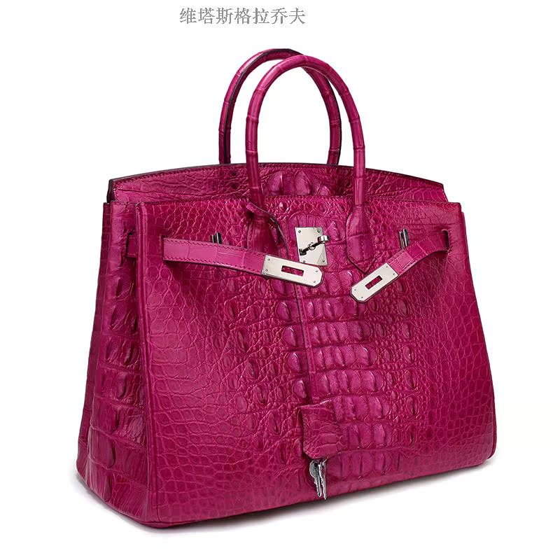 coach男包35cm Vitas Glajofu 維塔斯格拉喬夫鱷魚皮女包手提大包鉑金包35CM 男包