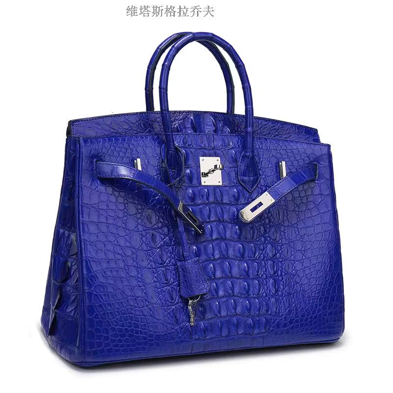 coach男包35cm Vitas Glajofu 維塔斯格拉喬夫鱷魚皮女包手提大包鉑金包35CM 男包