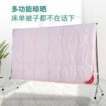 Clothes rack Floor-to-ceiling balcony clothes rack Bedroom clothes rack Simple folding single-pole household clothes rack