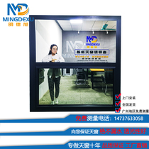 High-end custom up and down push-pull window American window Up and down balcony window Custom doors and windows seal Balcony heavy hollow