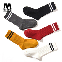 (5 pairs)Childrens socks thin section girls spring and autumn childrens socks Baby cotton socks girls autumn new high tube socks