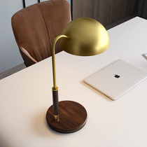 Nordic desk lamp light luxury bedroom bedside lamp personality warm home American retro decoration study reading small table lamp
