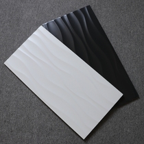 Nordic wave pattern tile 300X600 bathroom kitchen bathroom wall tile Living room background wall porcelain bread brick