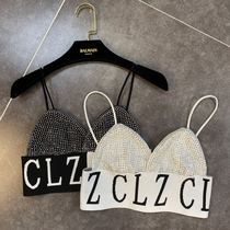 Grapefruit MM2020 spring and summer new hot diamond BingBing shiny disco disco inner strap back