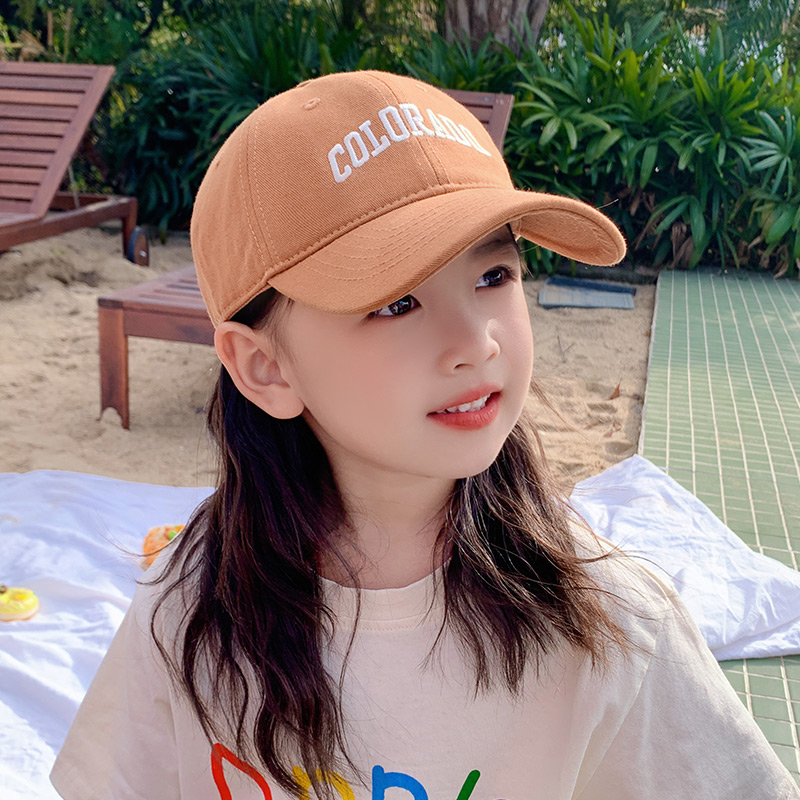 Children's Peaked Cap Boys and Girls Sunshade Spring and Autumn All-Match Thin Fashion Trendy Summer Baby Baseball Cap