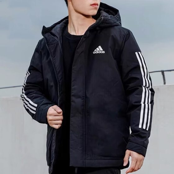 Adidas men's autumn and winter new black warm sports jacket hooded cotton jacket IX8884
Adidas men's autumn and winter new black warm sports jacket hooded cotton jacket IX8884