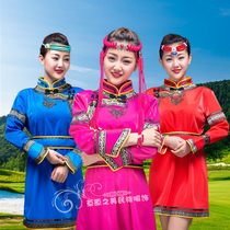 Mongolian National Clothing Dance Short Mongolian Dress Life Dress Mongolia Hotel Workclothes Hotel