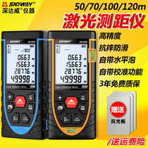 Special Price deep Dawei 50 m laser rangefinder SWM40 SWM50 SWM70 SWM100 m electronic ruler