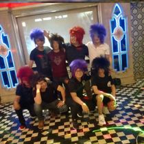 Kill Matt wig men and women burial love family non-mainstream explosion head Net red performance props headgear shake sound shooting