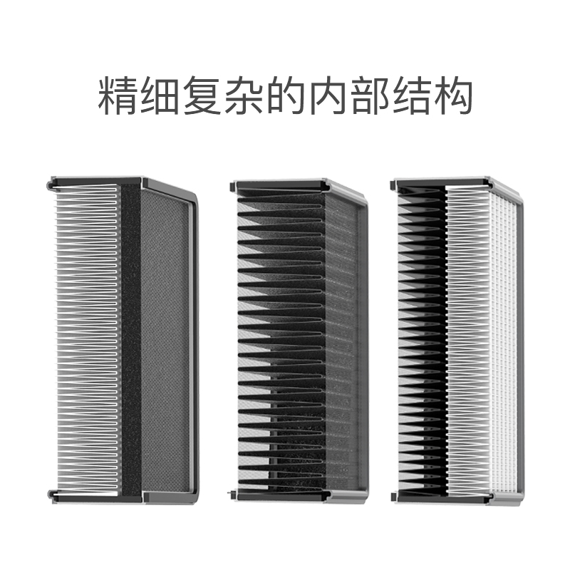 352 x83c plus air purifier filter set to filter formaldehyde, voc, pm2.5, bacteria