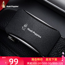 Leisure walker belt Mens leather belt High-grade automatic buckle head layer pure cowhide brand brand name business