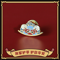Oriental dense language to beauty Dunhuang Chest Badge Badger Brooch Guardian Needle Gift 100 hitch Accessories Gift Original