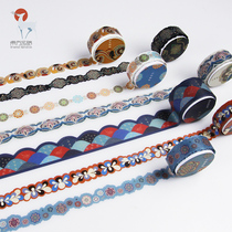 Oriental secret language to MeidunhuangThird Season12 special-shaped washi tape hand account tape sticker 5 meters long
