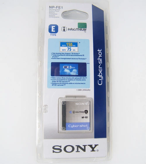 Pin NP-FE1 + sạc chính hãng SONY Sony DSC-T7T7 / ST7 / B Số pin máy ảnh kỹ thuật số - Khác