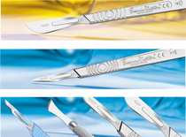 Museum relics restore British import swann-morton 3 band scaling - extended surgical knife handle