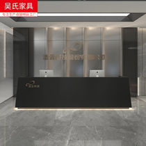 Bar Desk Cashier Desk Shop Small Clothing Supermarket Convenience Store Counter Minimyo Modern Company Front Desk Reception Desk
