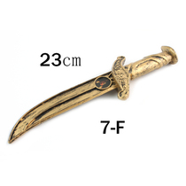 Pirate party supplies pirate dagger performance props plastic dagger toy knife freshly baked