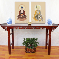 County Yi Furniture Article Case Chinese Antique Solid Wood Article A few living room entrance Buddha platform home simple offering