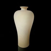 Plum bottle lacquerware wood lacquer art material big lacquer wood embryo vegetarian basswood white embryo lacquer painting bottom tire processing custom wood bottle