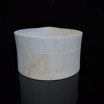 Large lacquer wood box lacquer wood lacquer art material lacquer painting Wood embryo pyrography micro carving DIY hand painted lacquer basswood bottom tire