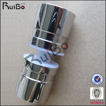 304 solid stainless steel single hole shower room sliding door small handle bathroom glass door cabinet door handle Factory Direct