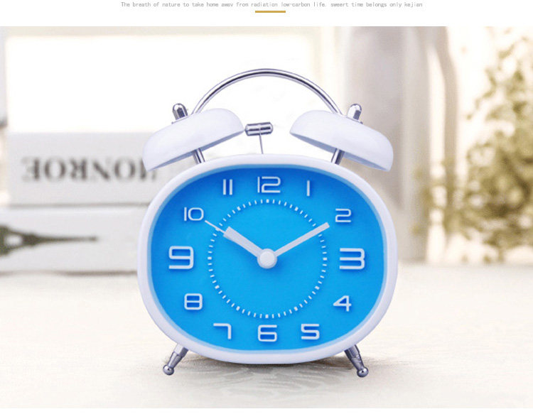 闹钟卡通可爱创意定时学生起床小闹钟床头静音个性起床男女闹铃表