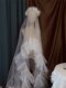새로운 Super Fairy Veil Grab Rod Yarn 신부 웨딩 스타일 스타일링 머리 장식 White Studio Photography Props Fushionable 새로운 Super Fairy Veil Grab Rod Yarn 신부 웨딩 스타일 스타일링 머리 장식 White Studio Photography Props Fushionable