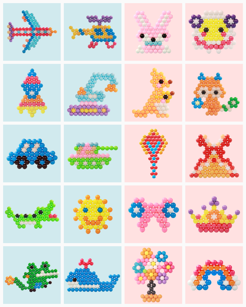 水雾魔珠神奇喷水魔法魔力手工diy儿童水珠制作女孩男孩益智玩具_西木