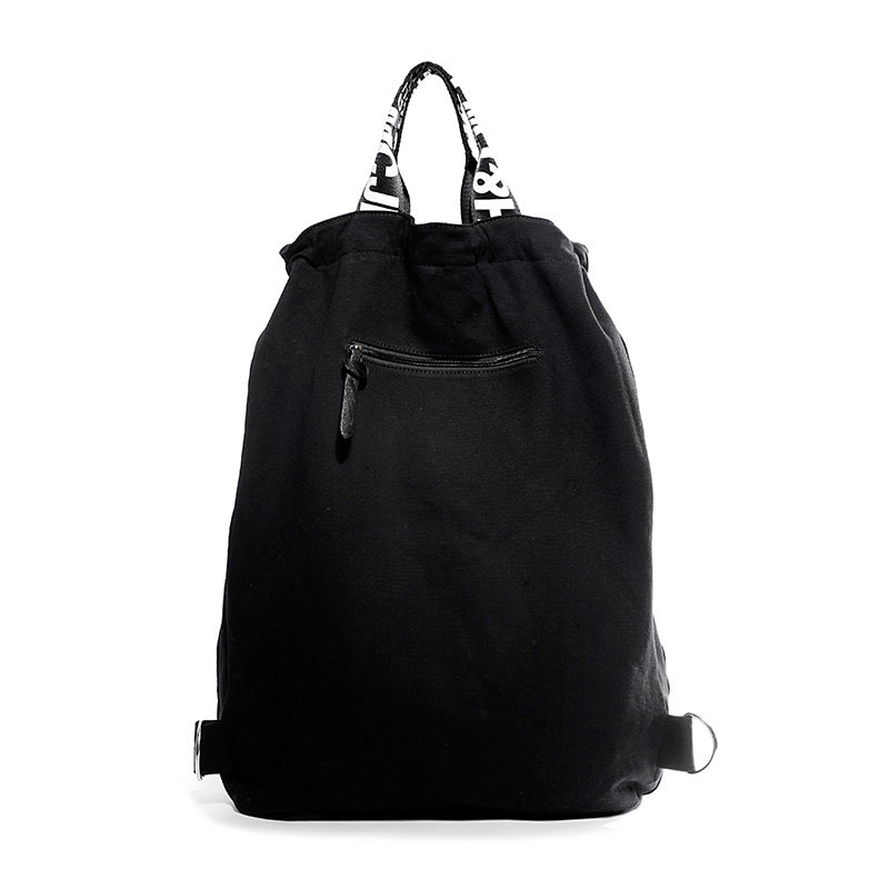 mm木村井泓帆布双肩包时尚男女韩版旅行包单肩斜跨包330121