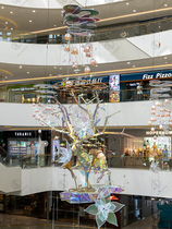 Mall center decoration decoration decoration creative opening festival anniversary celebration ceiling beauty hang piece hanging