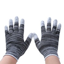 Glove labor insurance non-slip wear-resistant pu paint finger glue anti-static nylon thin work work work breathable female male
